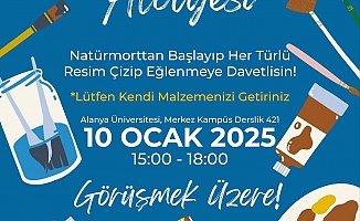 Alanya Üniversitesi'nden Sanat Üretimi etkinliği