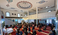 Büyükhasbahçe Camii’nde tefsir dersinde bir arala gelindi