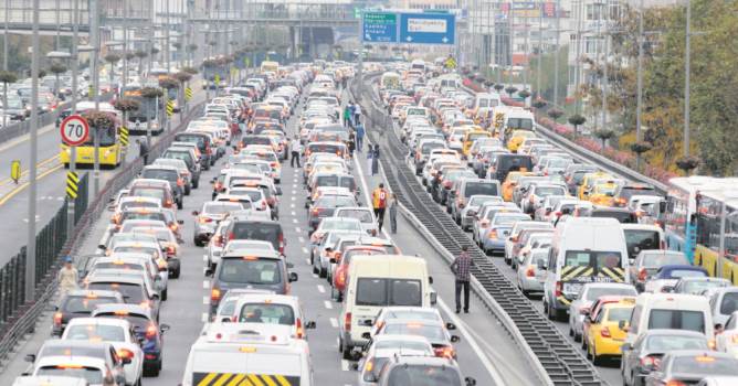  Trafikteki araç sayısı 20 milyona yaklaştı