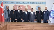 Türk Eğitim Sen'de bayrak değişimi