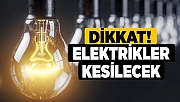 Alanya’da elektrikler kesilecek: İşte  liste