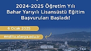 Alanya Keykubat Üniversitesi'nde Lisansüstü kayıtlar başladı