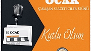 Kaymakam Ürkmezer'in 10 Ocak Çalışan Gazeteciler Günü Mesajı