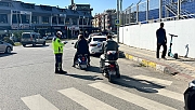 Jandarma denetimlerinde 7 motosiklet trafikten men edildi